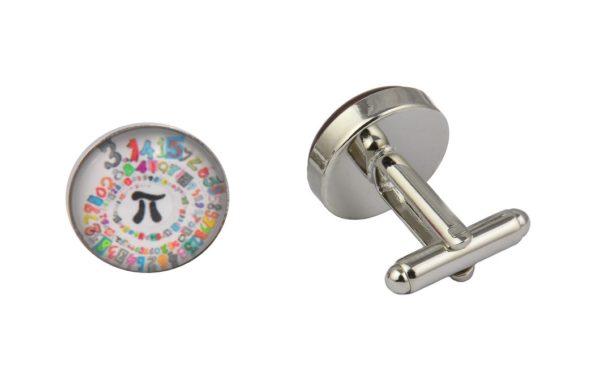 Pi Twirl Cufflinks