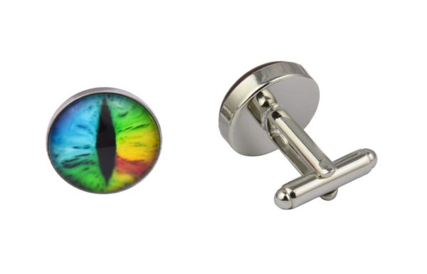 Rainbow Eye Cufflinks