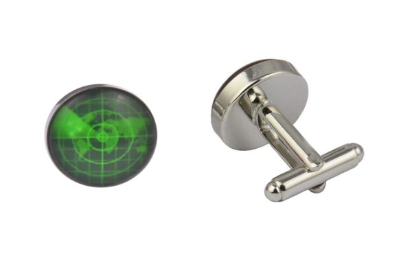 Ship Radar Cufflinks