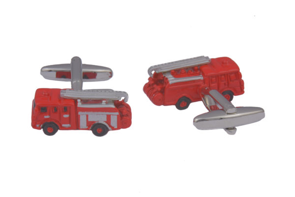 Fire Engine Cufflinks