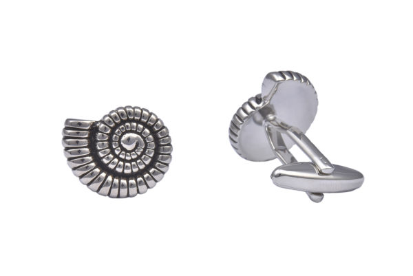 Ammonite Fossil Cufflinks