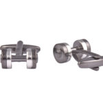 Dumbbell Weights Cufflinks