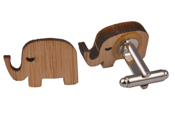 Wood Elephant Shape Wood Elephant Shape