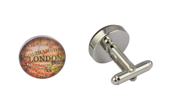 London Map Cufflinks