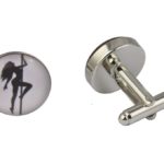 Erotic Pole Dance Cufflinks