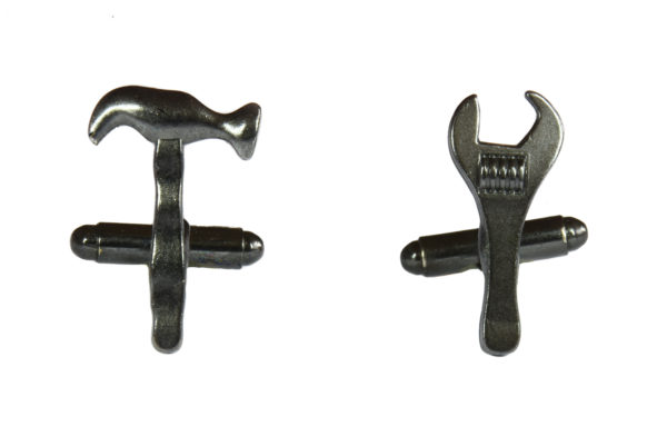 Hammer and Spanner Tools Cufflinks