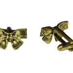 Gold Bow Cufflinks