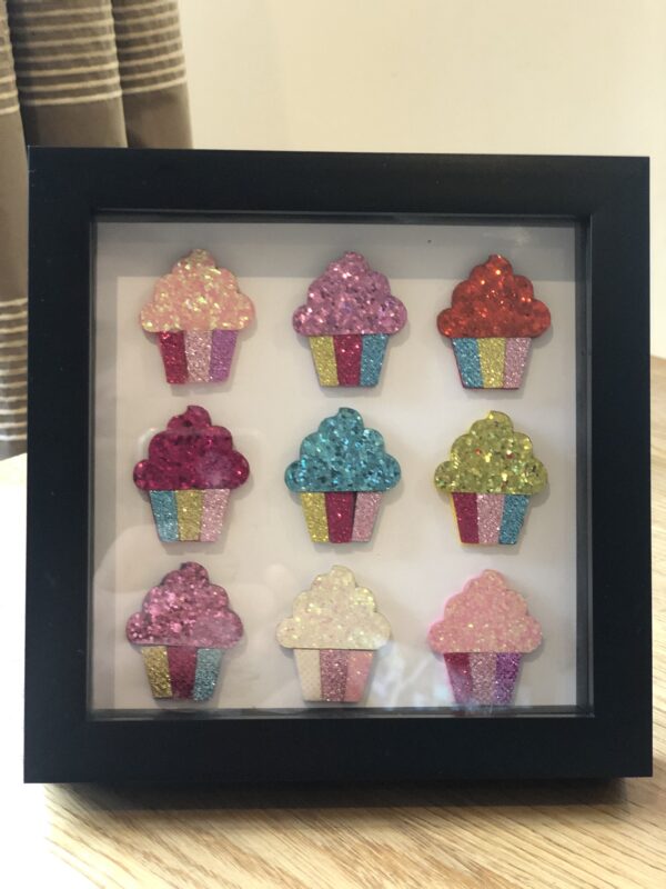 Cupcake Ice Cream Box Art Cupcake Ice Cream Box Art