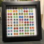 For Your Eyes Only Resin Box Frame Art